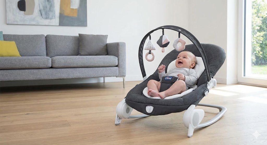 Top 10 Best Baby Rocking Chairs in India 2026: The Ultimate Buying Guide 8 Chicco Hoopla premium baby bouncer with modern design