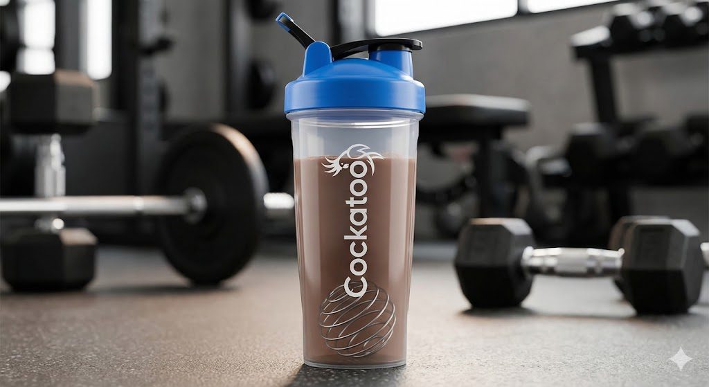 Top 10 Best Shaker Bottles in India 2026: The Ultimate Buyer's Guide 25 Cockatoo CS-01 budget protein shaker bottle India