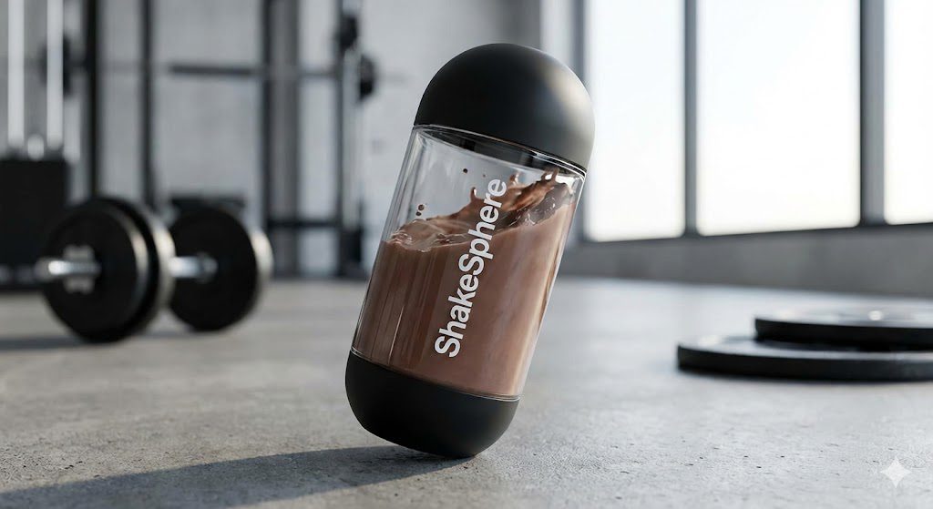 Top 10 Best Shaker Bottles in India 2026: The Ultimate Buyer's Guide 28 ShakeSphere premium protein shaker bottle India innovative design