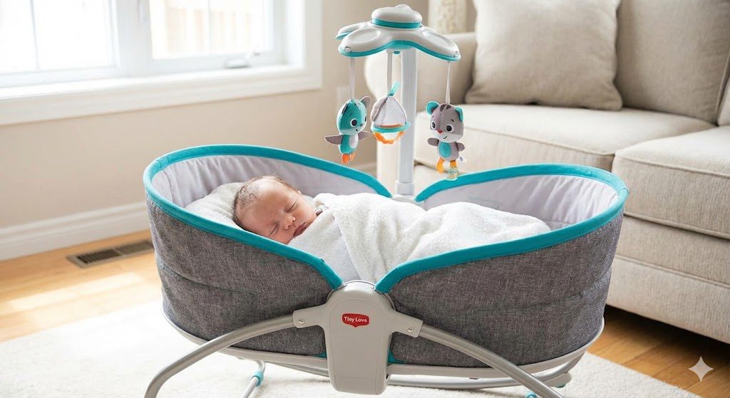 Top 10 Best Baby Rocking Chairs in India 2026: The Ultimate Buying Guide 10 Tiny Love 3-in-1 rocker and napper designed for newborn comfort