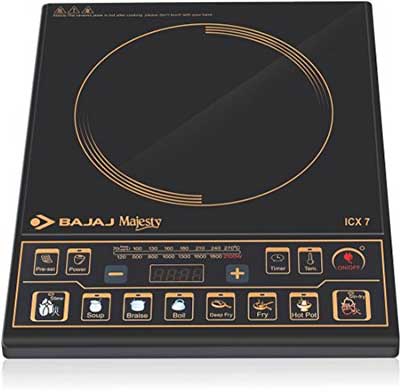 Bajaj Majesty ICX 7 1900-Watt Induction Cooktop