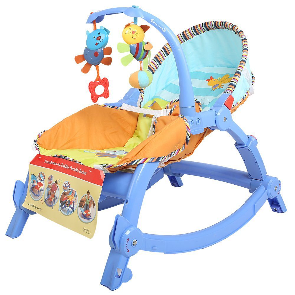 Baybee MyPlay Newborn To Toddler Portable Rocker Chair