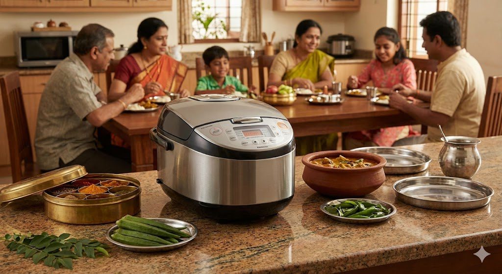 Best electric rice cooker for Indian family kitchen