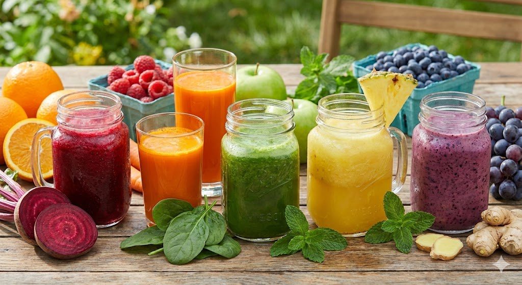 Healthy homemade juice recipes made with best juicers in India