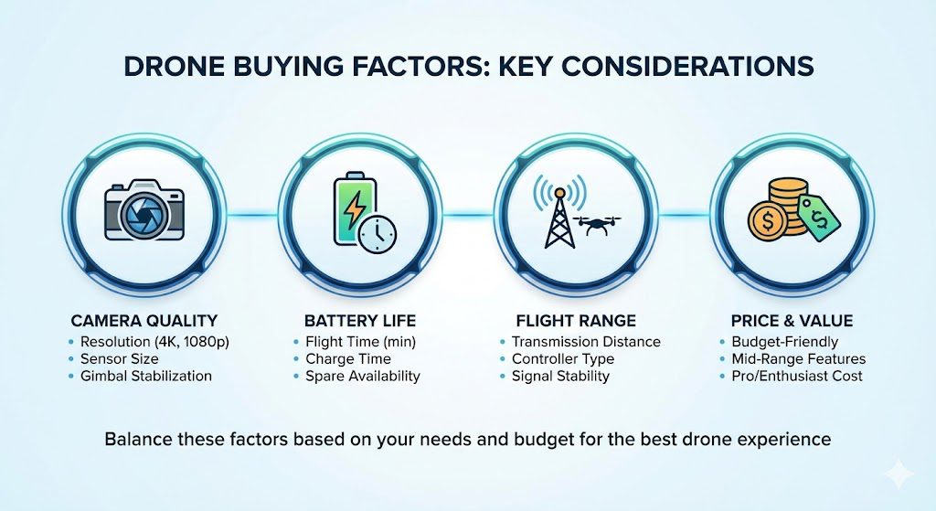 How to choose the best drone camera in India