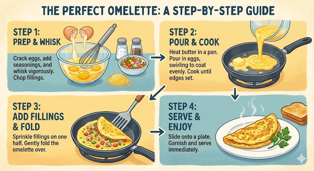 How to use electric omelette maker step by step guide