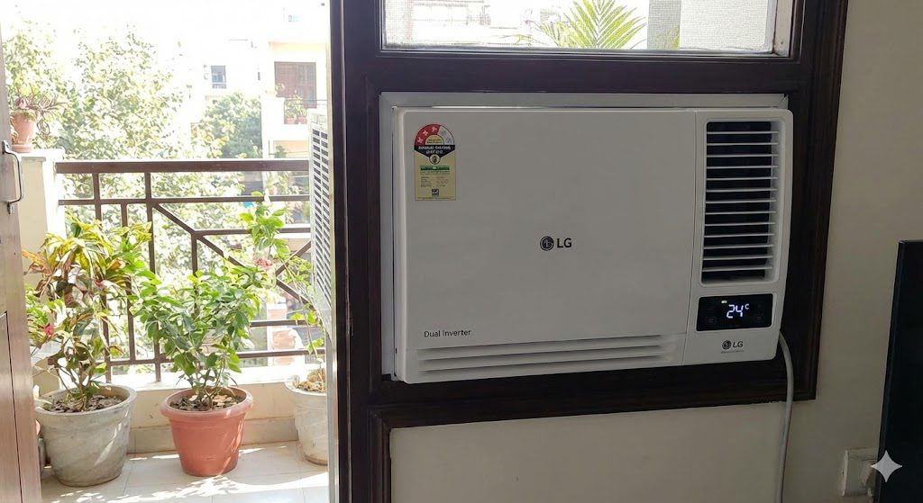 LG 1.5 Ton 5 Star Dual Inverter Window AC