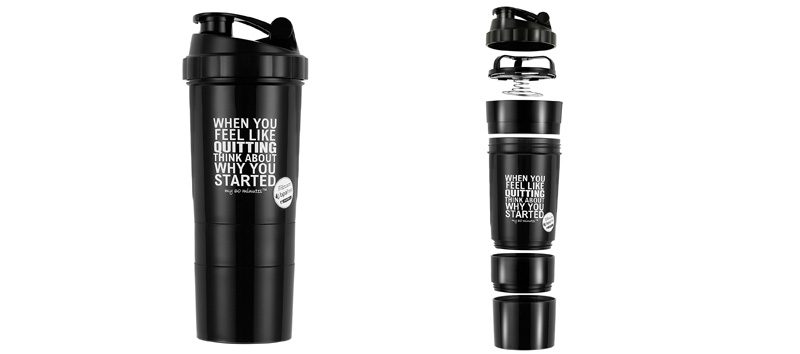 My 60 Minutes Gym Shaker Bottle