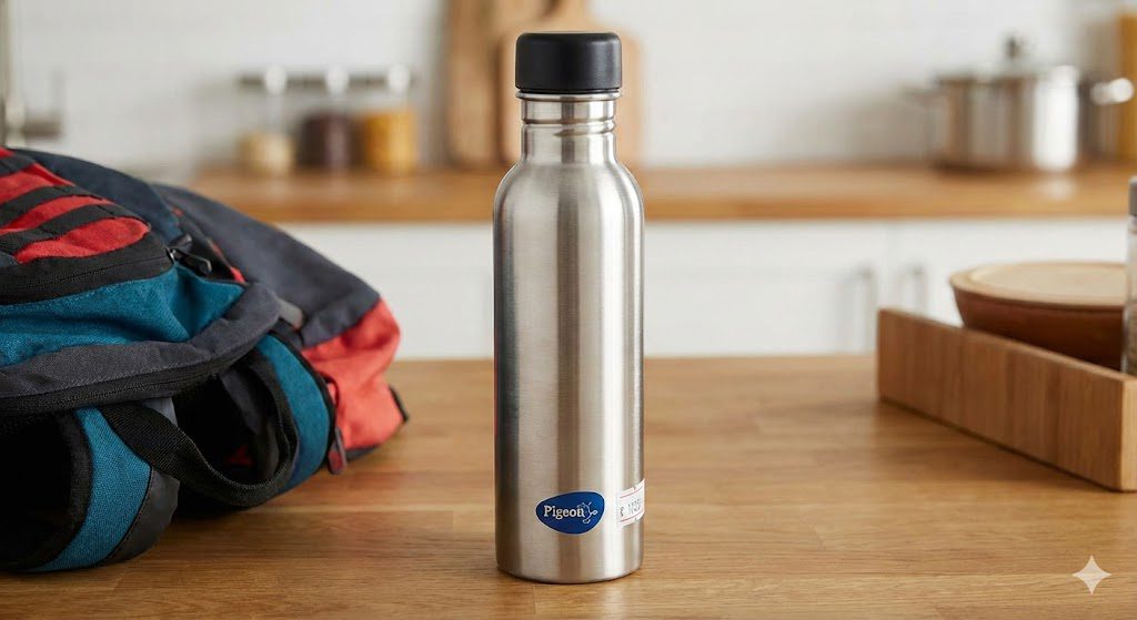 Pigeon affordable stainless steel water bottle
