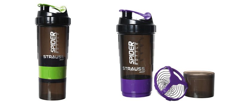 Strauss Spider Shaker Bottle 500ML