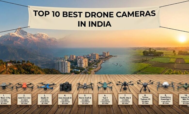 Top 10 best drone cameras in India