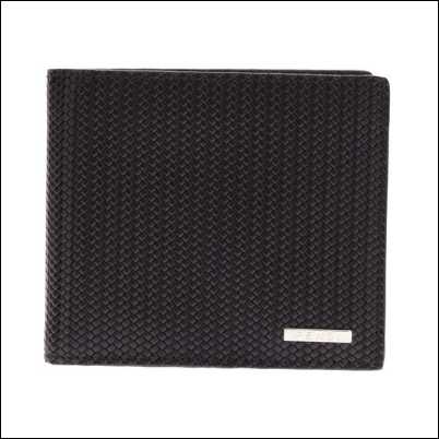 Woven card wallet from Fendi