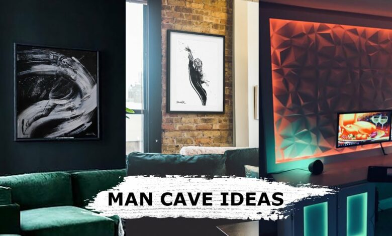 man cave decorations