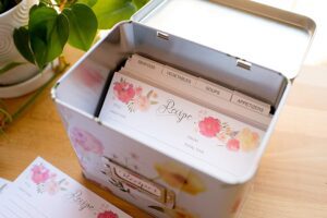 recipe boxes