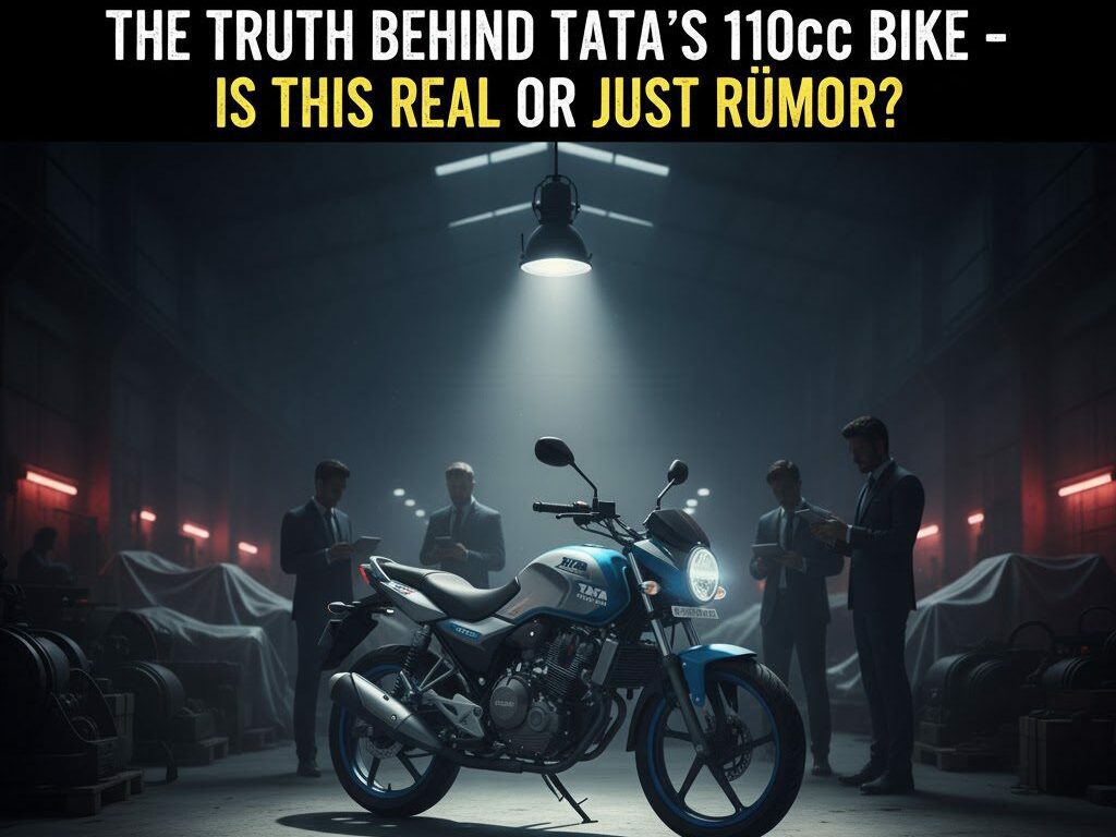 The Truth Behind TATA's 110cc Bike - Is This Real or Just Rumor?