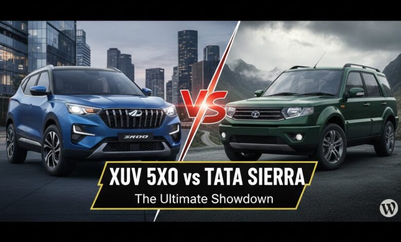 XUV 5XO vs Tata Sierra