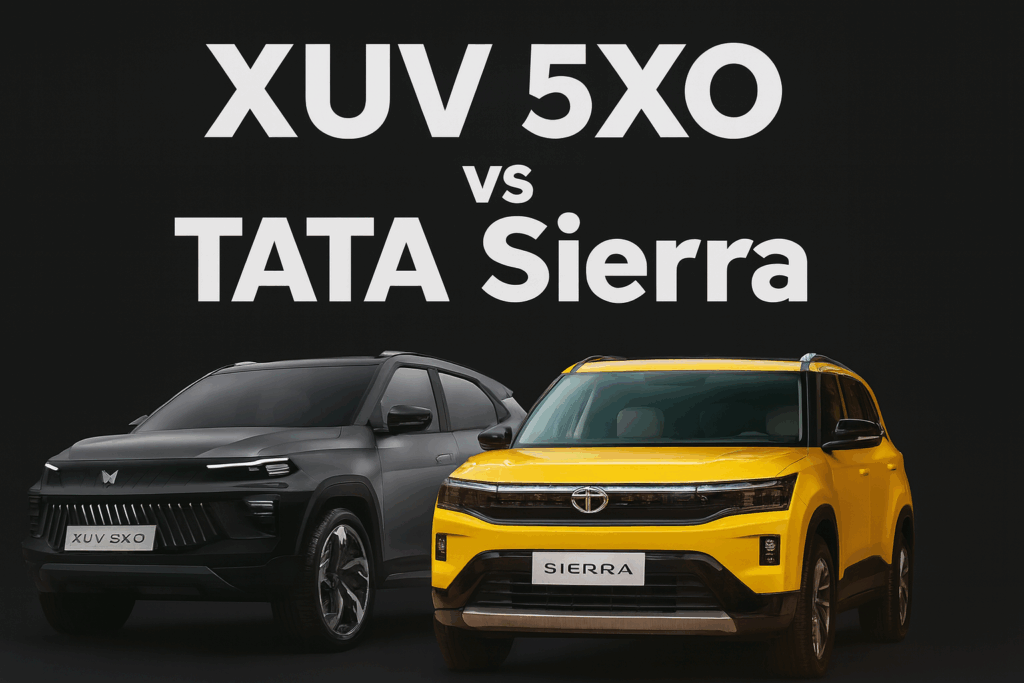XUV 5XO vs Tata Sierra - The Rivalry of Modern SUV Begins
