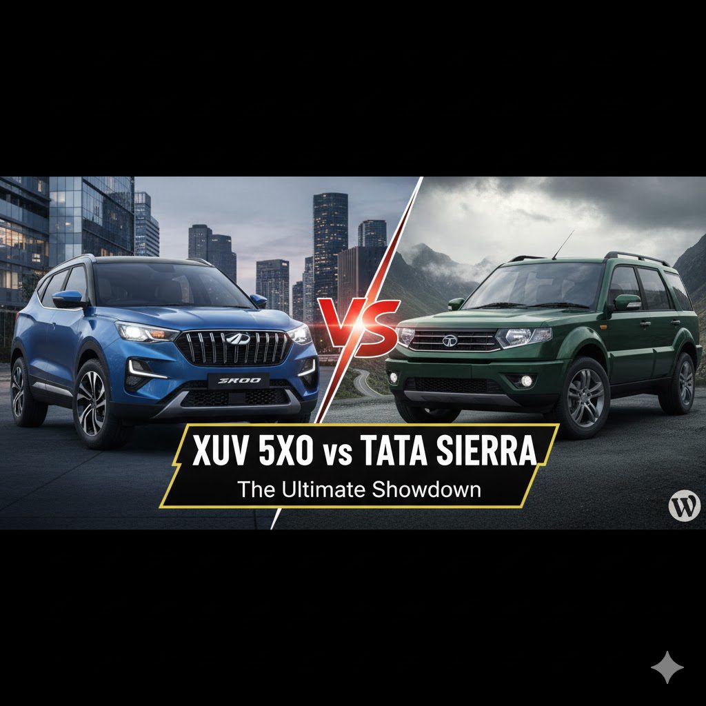 XUV 5XO vs Tata Sierra
